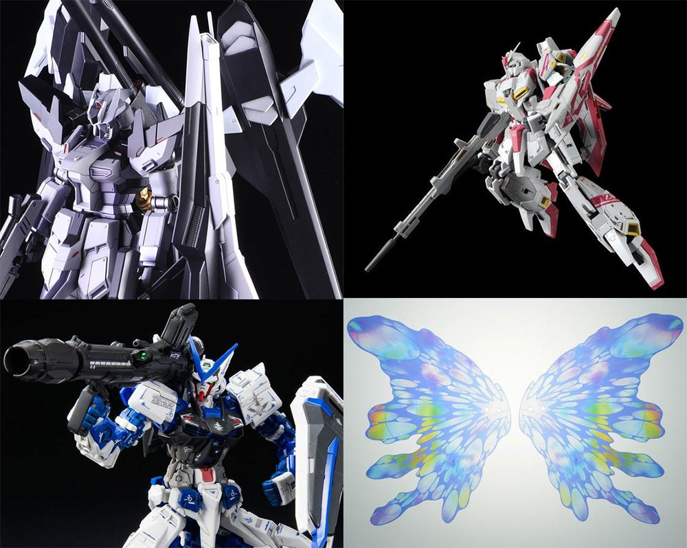 HGBF 1/144 Hi-ν Gundam Influx, and other Gundams Pre-order started!