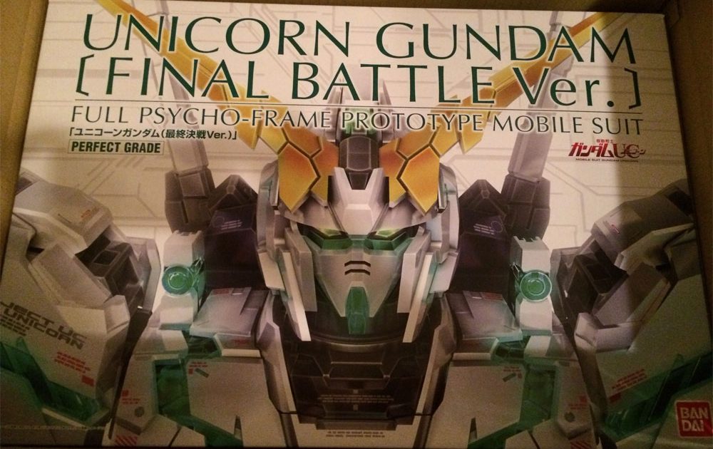 PG 1/60 RX-0 Unicorn Gundam Final Battle Ver.
