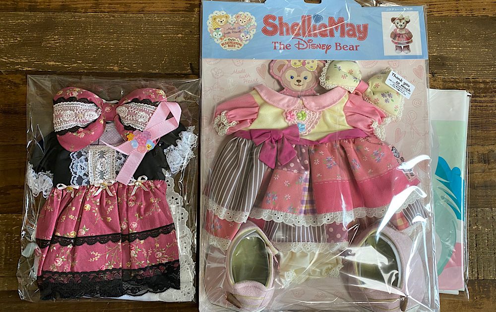 Costumes for Tokyo Disney Sea Shellie May Bear