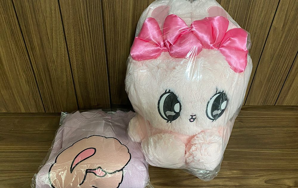 Esther Bunny Plushie and Sweater