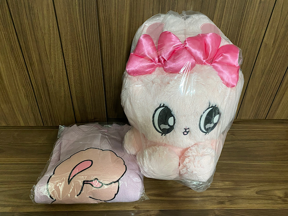 Esther Bunny Plushie and Sweater