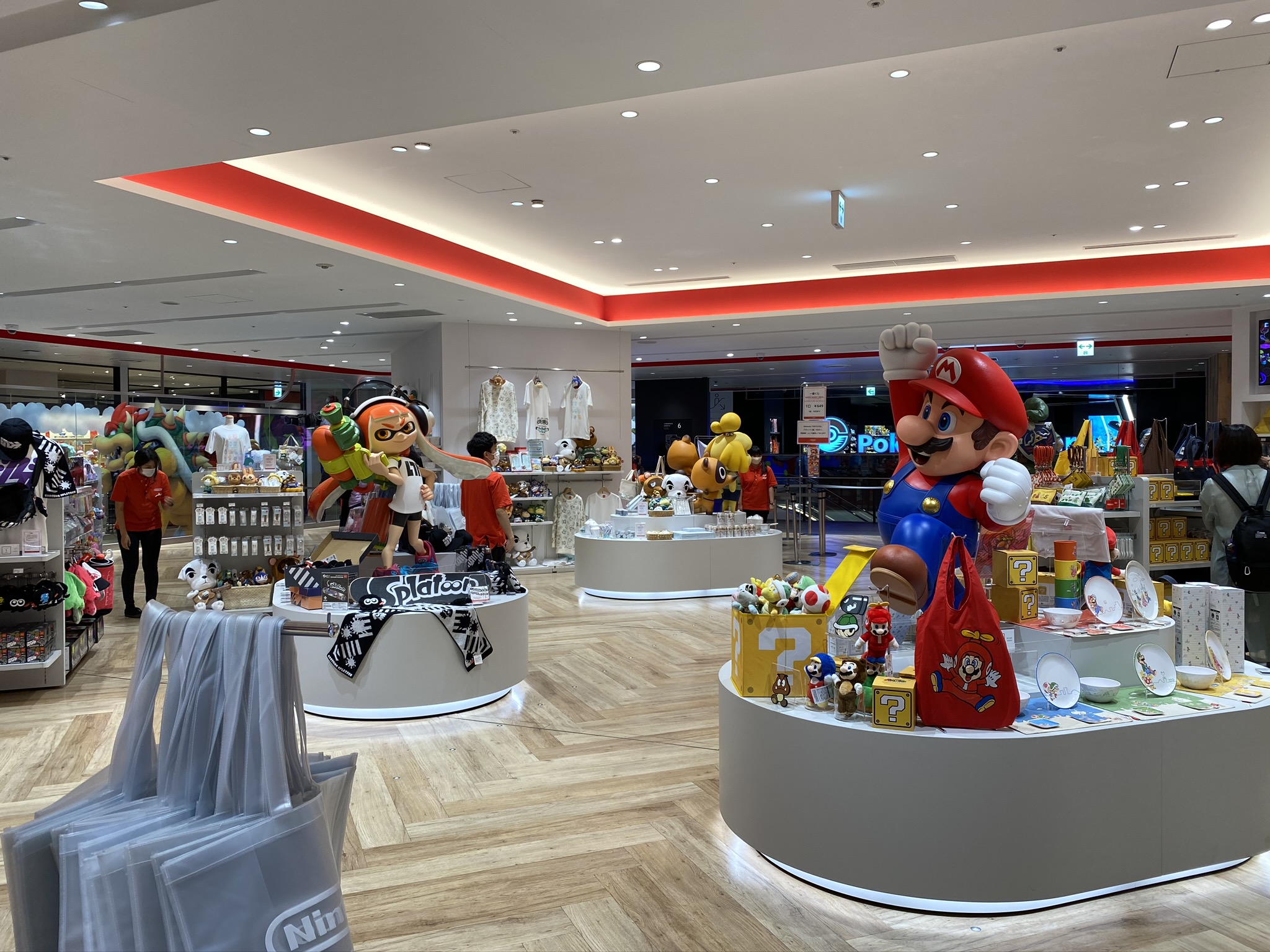 In-Store Shopping at Nintendo TOKYO