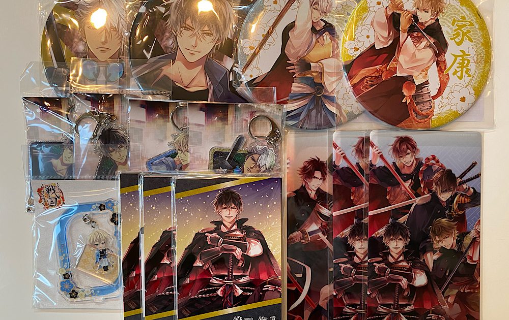 In-Store Shopping for Ikemen Sengoku Goods at THE CHARA SHOP