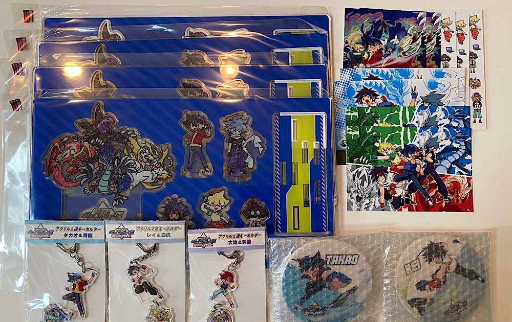 In-Store Shopping for Explosive Shoot Beyblade Goods at Pop-up Store in Tokyo Character Street