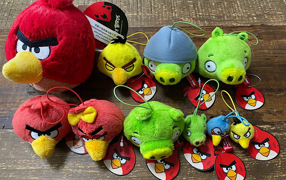 Angry Birds Plushies