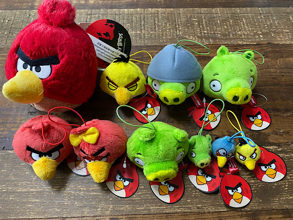 Angry Birds Plushies