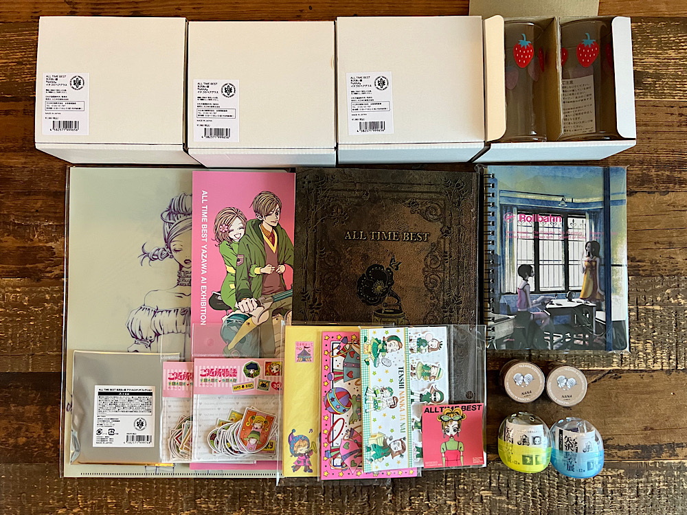 In-Store Shopping at ALL TIME BEST Ai Yazawa Exhibition